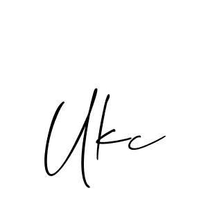 Once you've used our free online signature maker to create your best signature Allison_Script style, it's time to enjoy all of the benefits that Ukc name signing documents. Ukc signature style 2 images and pictures png