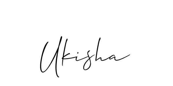 Check out images of Autograph of Ukisha name. Actor Ukisha Signature Style. Allison_Script is a professional sign style online. Ukisha signature style 2 images and pictures png