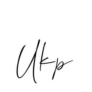 The best way (Allison_Script) to make a short signature is to pick only two or three words in your name. The name Ukp include a total of six letters. For converting this name. Ukp signature style 2 images and pictures png