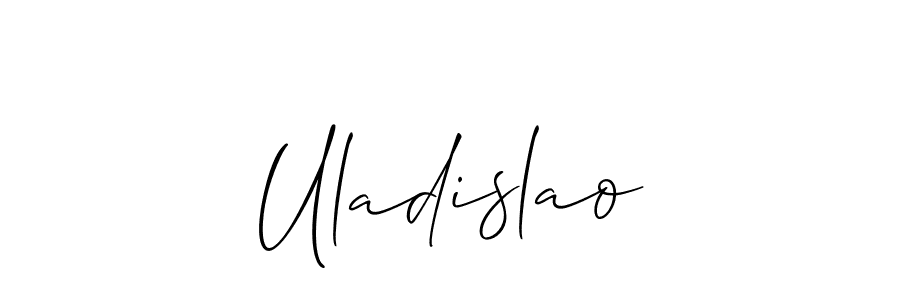 This is the best signature style for the Uladislao name. Also you like these signature font (Allison_Script). Mix name signature. Uladislao signature style 2 images and pictures png