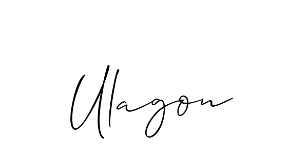 Ulagon stylish signature style. Best Handwritten Sign (Allison_Script) for my name. Handwritten Signature Collection Ideas for my name Ulagon. Ulagon signature style 2 images and pictures png