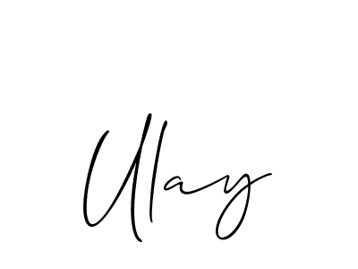 Best and Professional Signature Style for Ulay. Allison_Script Best Signature Style Collection. Ulay signature style 2 images and pictures png