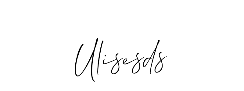 Make a short Ulisesds signature style. Manage your documents anywhere anytime using Allison_Script. Create and add eSignatures, submit forms, share and send files easily. Ulisesds signature style 2 images and pictures png