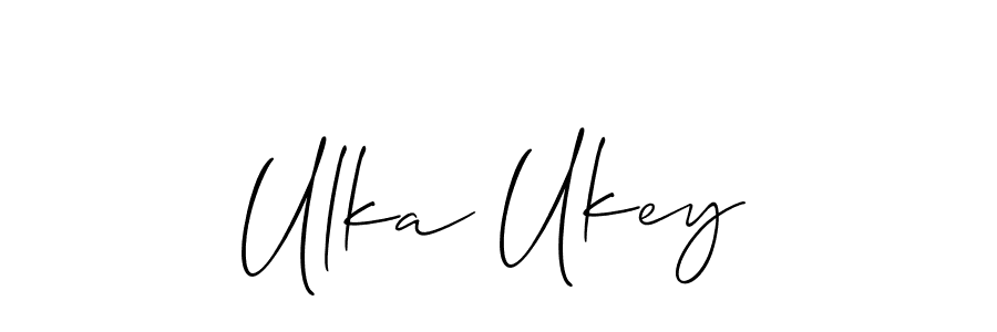 See photos of Ulka Ukey official signature by Spectra . Check more albums & portfolios. Read reviews & check more about Allison_Script font. Ulka Ukey signature style 2 images and pictures png