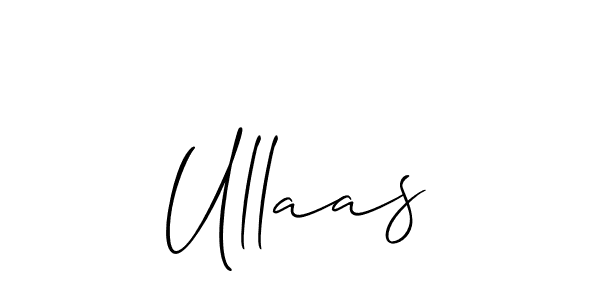 Make a beautiful signature design for name Ullaas. Use this online signature maker to create a handwritten signature for free. Ullaas signature style 2 images and pictures png