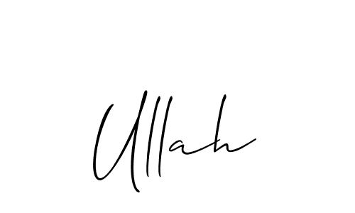 Make a beautiful signature design for name Ullah. Use this online signature maker to create a handwritten signature for free. Ullah signature style 2 images and pictures png