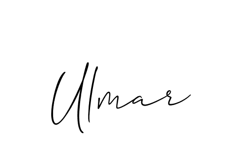 Also You can easily find your signature by using the search form. We will create Ulmar name handwritten signature images for you free of cost using Allison_Script sign style. Ulmar signature style 2 images and pictures png