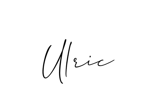 Also You can easily find your signature by using the search form. We will create Ulric name handwritten signature images for you free of cost using Allison_Script sign style. Ulric signature style 2 images and pictures png