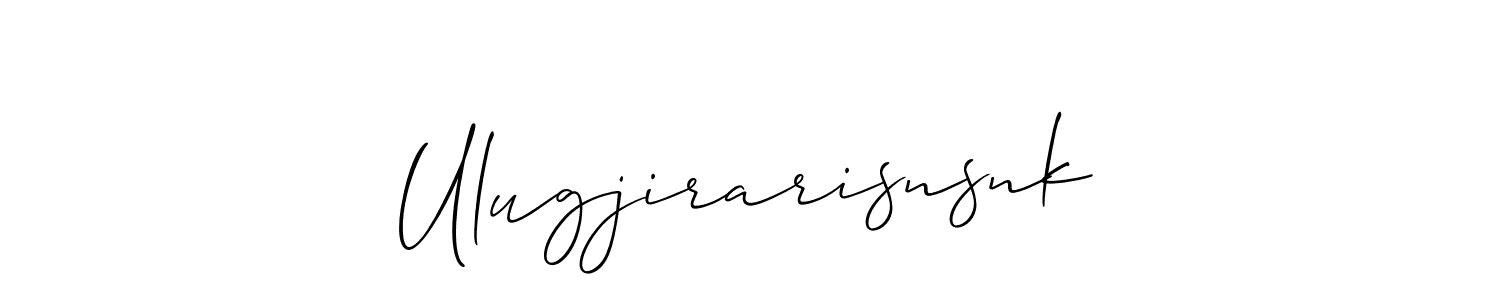 Check out images of Autograph of Ulugjirarisnsnk name. Actor Ulugjirarisnsnk Signature Style. Allison_Script is a professional sign style online. Ulugjirarisnsnk signature style 2 images and pictures png