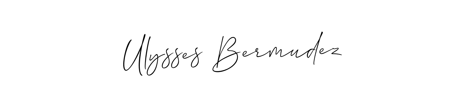 Once you've used our free online signature maker to create your best signature Allison_Script style, it's time to enjoy all of the benefits that Ulysses Bermudez name signing documents. Ulysses Bermudez signature style 2 images and pictures png