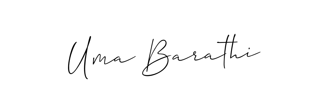 Here are the top 10 professional signature styles for the name Uma Barathi. These are the best autograph styles you can use for your name. Uma Barathi signature style 2 images and pictures png