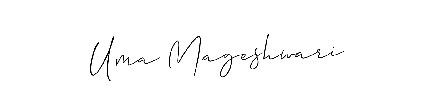 Make a beautiful signature design for name Uma Mageshwari. Use this online signature maker to create a handwritten signature for free. Uma Mageshwari signature style 2 images and pictures png