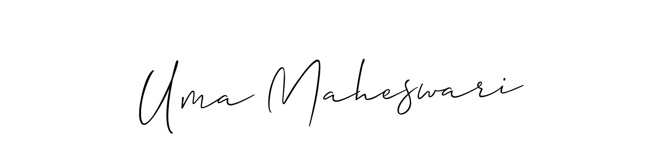 Once you've used our free online signature maker to create your best signature Allison_Script style, it's time to enjoy all of the benefits that Uma Maheswari name signing documents. Uma Maheswari signature style 2 images and pictures png