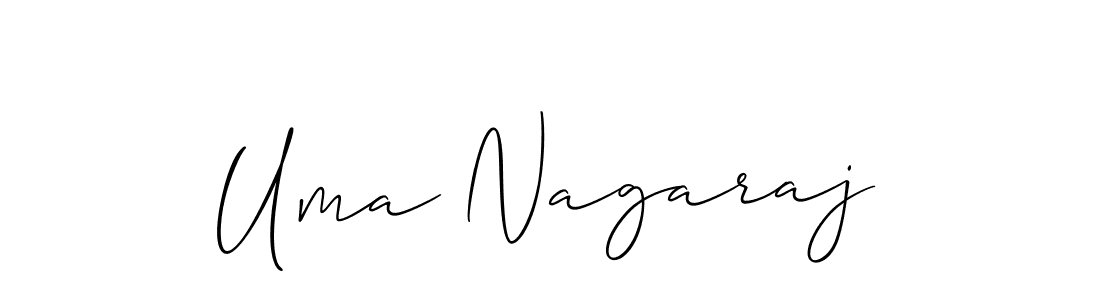 Also You can easily find your signature by using the search form. We will create Uma Nagaraj name handwritten signature images for you free of cost using Allison_Script sign style. Uma Nagaraj signature style 2 images and pictures png
