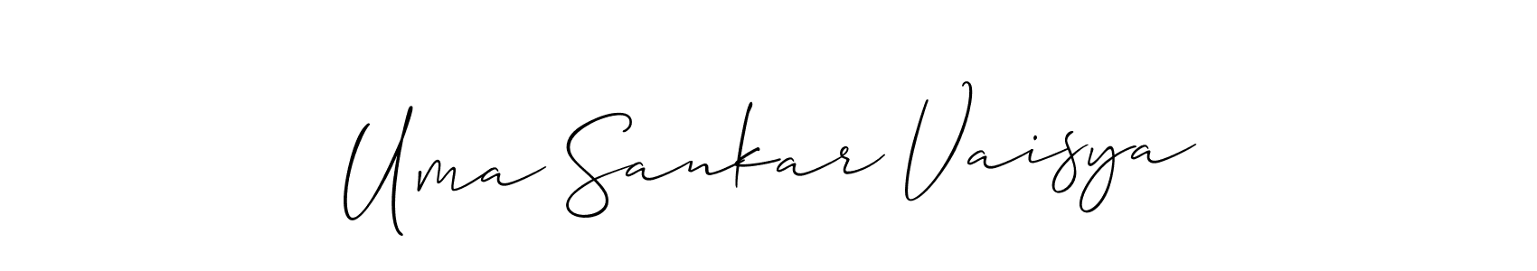 See photos of Uma Sankar Vaisya official signature by Spectra . Check more albums & portfolios. Read reviews & check more about Allison_Script font. Uma Sankar Vaisya signature style 2 images and pictures png