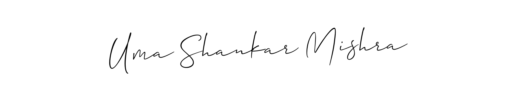 How to Draw Uma Shankar Mishra signature style? Allison_Script is a latest design signature styles for name Uma Shankar Mishra. Uma Shankar Mishra signature style 2 images and pictures png