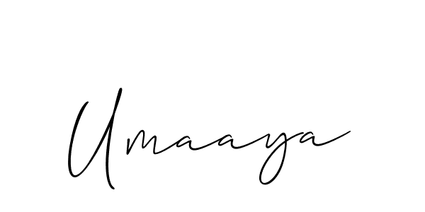 Similarly Allison_Script is the best handwritten signature design. Signature creator online .You can use it as an online autograph creator for name Umaaya. Umaaya signature style 2 images and pictures png