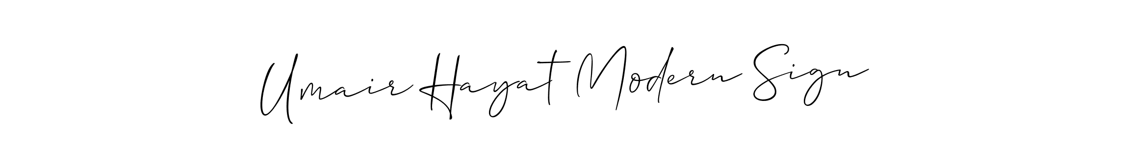 Similarly Allison_Script is the best handwritten signature design. Signature creator online .You can use it as an online autograph creator for name Umair Hayat Modern Sign. Umair Hayat Modern Sign signature style 2 images and pictures png