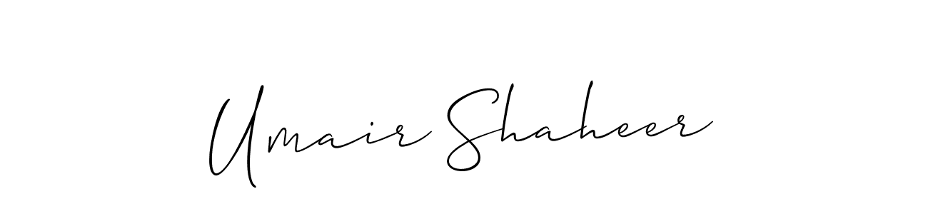 You can use this online signature creator to create a handwritten signature for the name Umair Shaheer. This is the best online autograph maker. Umair Shaheer signature style 2 images and pictures png