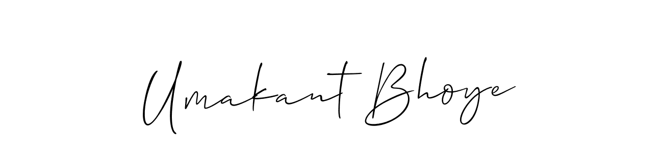 This is the best signature style for the Umakant Bhoye name. Also you like these signature font (Allison_Script). Mix name signature. Umakant Bhoye signature style 2 images and pictures png