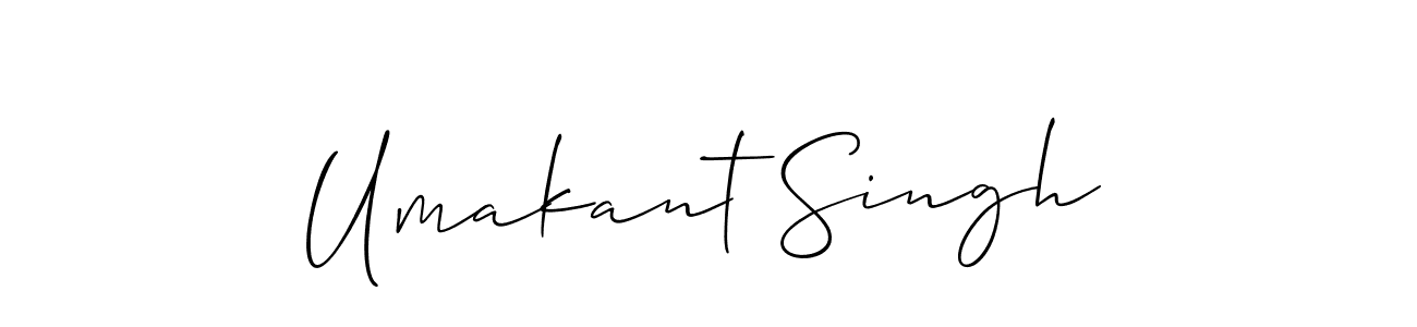 This is the best signature style for the Umakant Singh name. Also you like these signature font (Allison_Script). Mix name signature. Umakant Singh signature style 2 images and pictures png