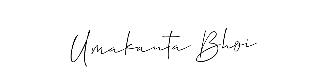 This is the best signature style for the Umakanta Bhoi name. Also you like these signature font (Allison_Script). Mix name signature. Umakanta Bhoi signature style 2 images and pictures png