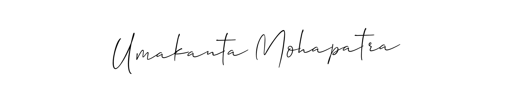 How to Draw Umakanta Mohapatra signature style? Allison_Script is a latest design signature styles for name Umakanta Mohapatra. Umakanta Mohapatra signature style 2 images and pictures png