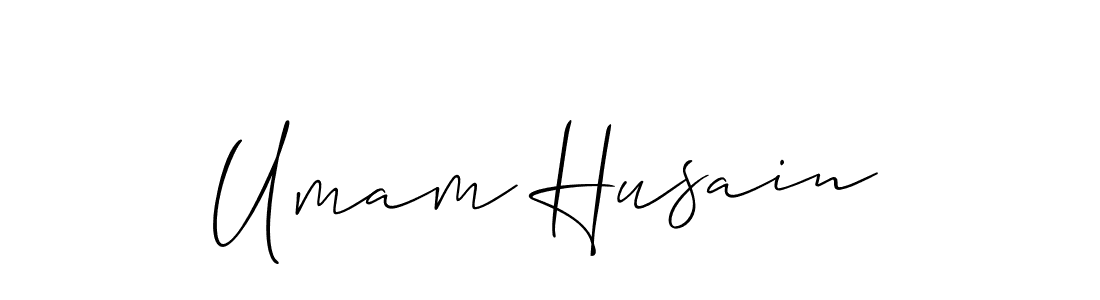 Best and Professional Signature Style for Umam Husain. Allison_Script Best Signature Style Collection. Umam Husain signature style 2 images and pictures png