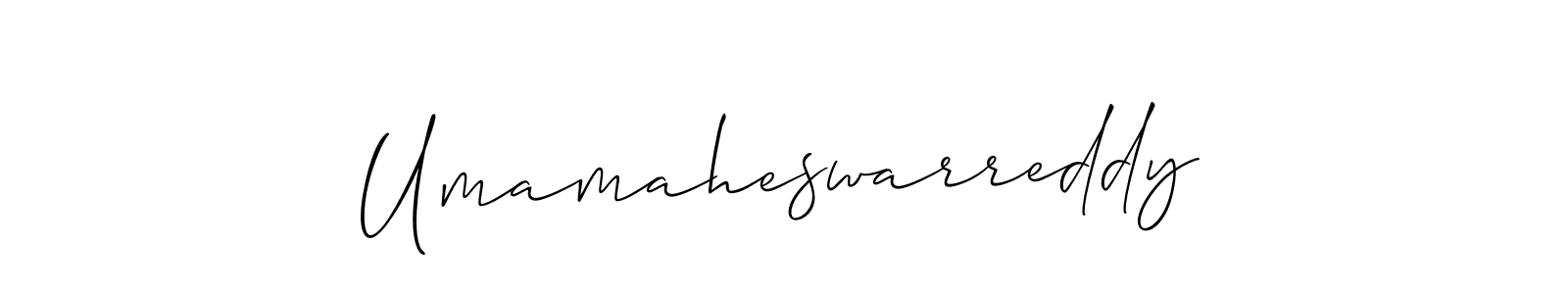 Umamaheswarreddy stylish signature style. Best Handwritten Sign (Allison_Script) for my name. Handwritten Signature Collection Ideas for my name Umamaheswarreddy. Umamaheswarreddy signature style 2 images and pictures png