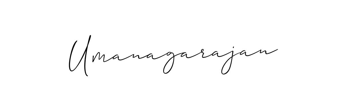 Make a beautiful signature design for name Umanagarajan. Use this online signature maker to create a handwritten signature for free. Umanagarajan signature style 2 images and pictures png