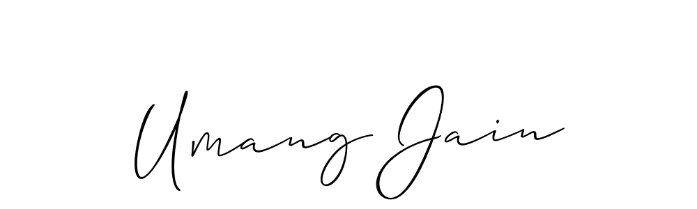 Check out images of Autograph of Umang Jain name. Actor Umang Jain Signature Style. Allison_Script is a professional sign style online. Umang Jain signature style 2 images and pictures png