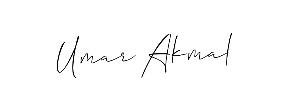 Best and Professional Signature Style for Umar Akmal. Allison_Script Best Signature Style Collection. Umar Akmal signature style 2 images and pictures png