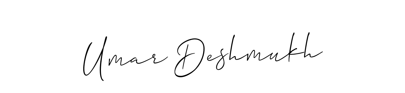 Once you've used our free online signature maker to create your best signature Allison_Script style, it's time to enjoy all of the benefits that Umar Deshmukh name signing documents. Umar Deshmukh signature style 2 images and pictures png