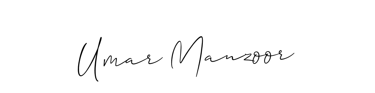 Make a beautiful signature design for name Umar Manzoor. Use this online signature maker to create a handwritten signature for free. Umar Manzoor signature style 2 images and pictures png