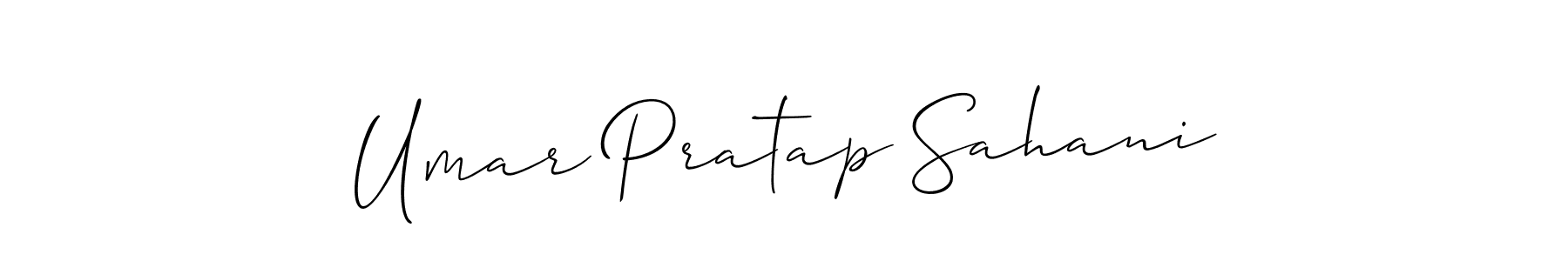 Best and Professional Signature Style for Umar Pratap Sahani. Allison_Script Best Signature Style Collection. Umar Pratap Sahani signature style 2 images and pictures png