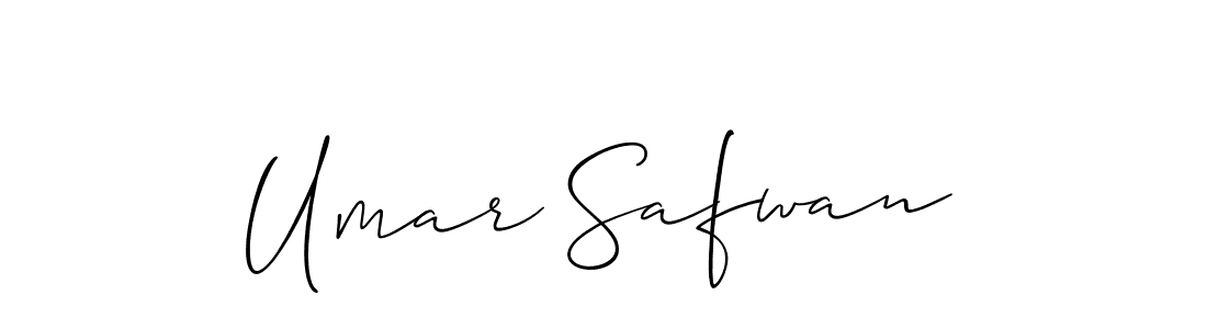 It looks lik you need a new signature style for name Umar Safwan. Design unique handwritten (Allison_Script) signature with our free signature maker in just a few clicks. Umar Safwan signature style 2 images and pictures png