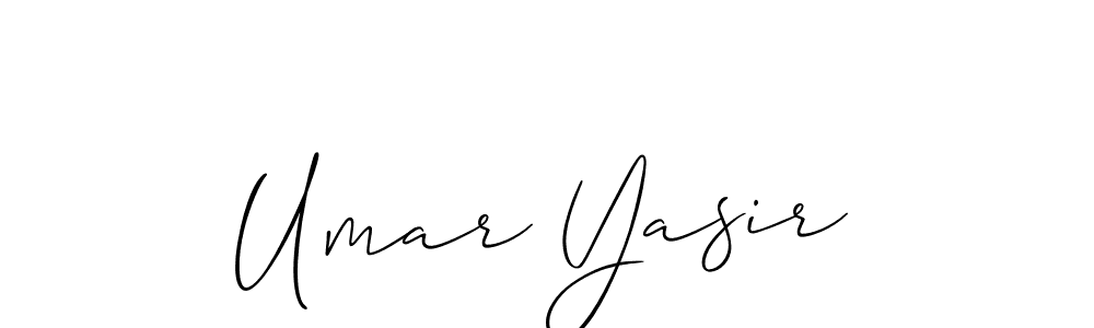 Make a beautiful signature design for name Umar Yasir. Use this online signature maker to create a handwritten signature for free. Umar Yasir signature style 2 images and pictures png