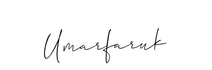 Make a beautiful signature design for name Umarfaruk. Use this online signature maker to create a handwritten signature for free. Umarfaruk signature style 2 images and pictures png