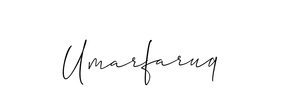 Make a beautiful signature design for name Umarfaruq. Use this online signature maker to create a handwritten signature for free. Umarfaruq signature style 2 images and pictures png