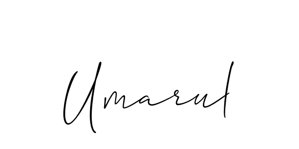 Make a beautiful signature design for name Umarul. Use this online signature maker to create a handwritten signature for free. Umarul signature style 2 images and pictures png