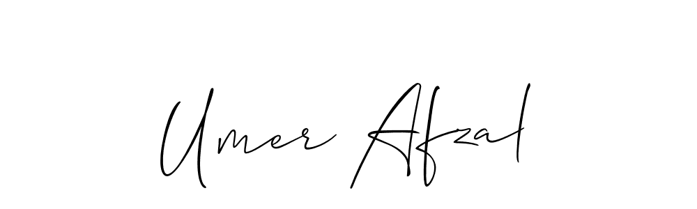 Allison_Script is a professional signature style that is perfect for those who want to add a touch of class to their signature. It is also a great choice for those who want to make their signature more unique. Get Umer Afzal name to fancy signature for free. Umer Afzal signature style 2 images and pictures png