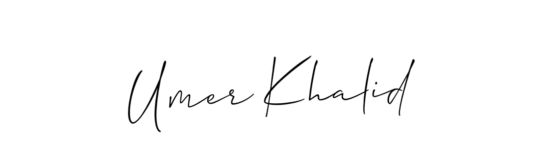 Here are the top 10 professional signature styles for the name Umer Khalid. These are the best autograph styles you can use for your name. Umer Khalid signature style 2 images and pictures png