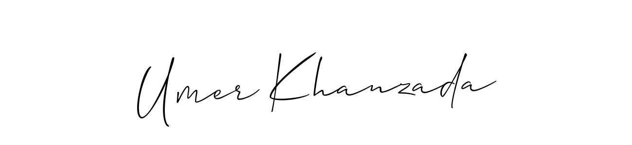 You can use this online signature creator to create a handwritten signature for the name Umer Khanzada. This is the best online autograph maker. Umer Khanzada signature style 2 images and pictures png