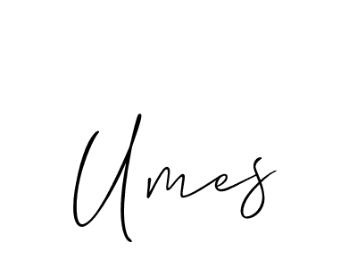 Make a beautiful signature design for name Umes. Use this online signature maker to create a handwritten signature for free. Umes signature style 2 images and pictures png