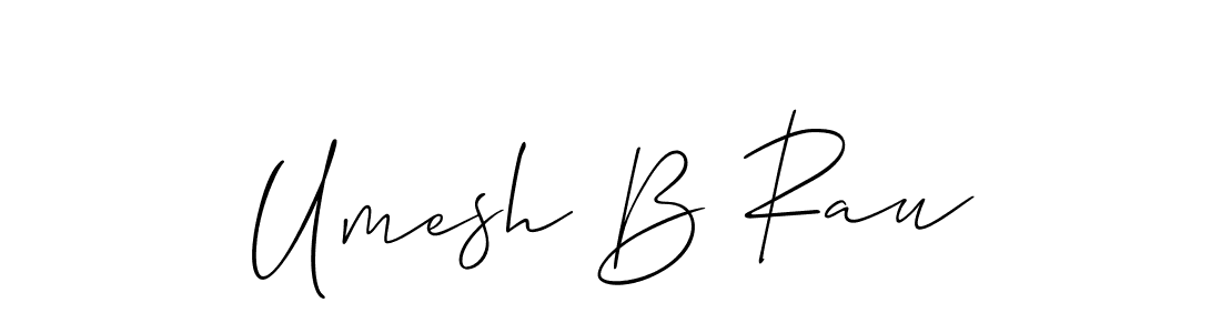 You can use this online signature creator to create a handwritten signature for the name Umesh B Rau. This is the best online autograph maker. Umesh B Rau signature style 2 images and pictures png
