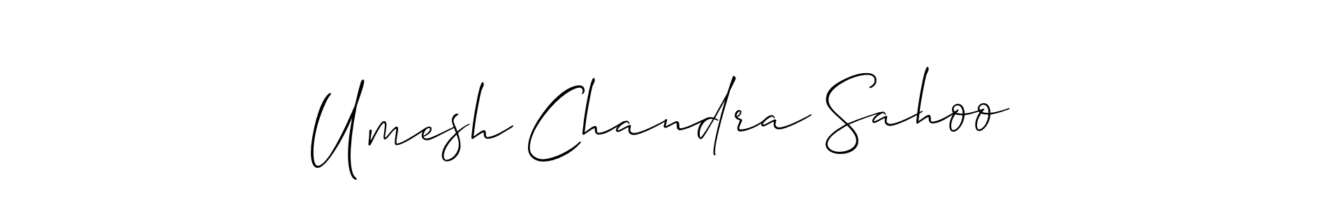 Make a short Umesh Chandra Sahoo signature style. Manage your documents anywhere anytime using Allison_Script. Create and add eSignatures, submit forms, share and send files easily. Umesh Chandra Sahoo signature style 2 images and pictures png