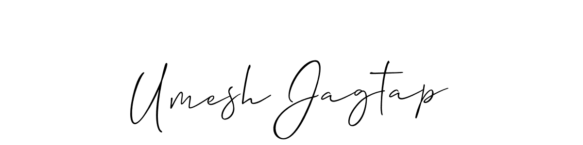 You should practise on your own different ways (Allison_Script) to write your name (Umesh Jagtap) in signature. don't let someone else do it for you. Umesh Jagtap signature style 2 images and pictures png