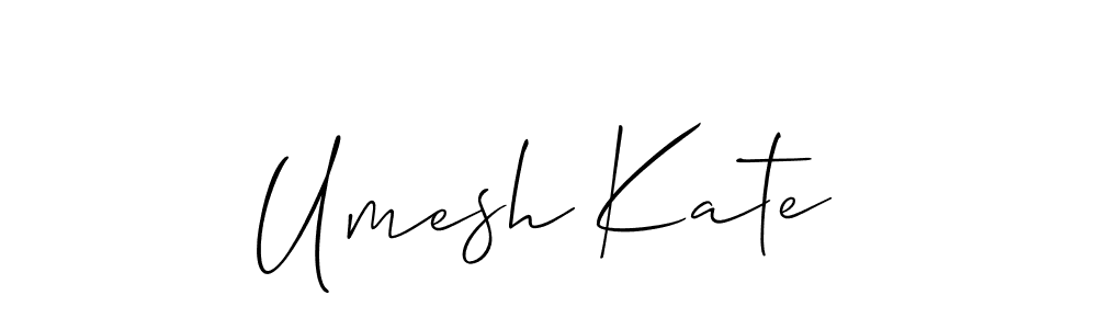 Here are the top 10 professional signature styles for the name Umesh Kate. These are the best autograph styles you can use for your name. Umesh Kate signature style 2 images and pictures png