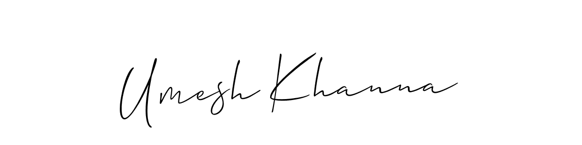 Here are the top 10 professional signature styles for the name Umesh Khanna. These are the best autograph styles you can use for your name. Umesh Khanna signature style 2 images and pictures png