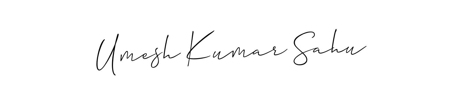 Make a beautiful signature design for name Umesh Kumar Sahu. Use this online signature maker to create a handwritten signature for free. Umesh Kumar Sahu signature style 2 images and pictures png